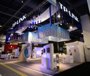 interactive trade show booth display
