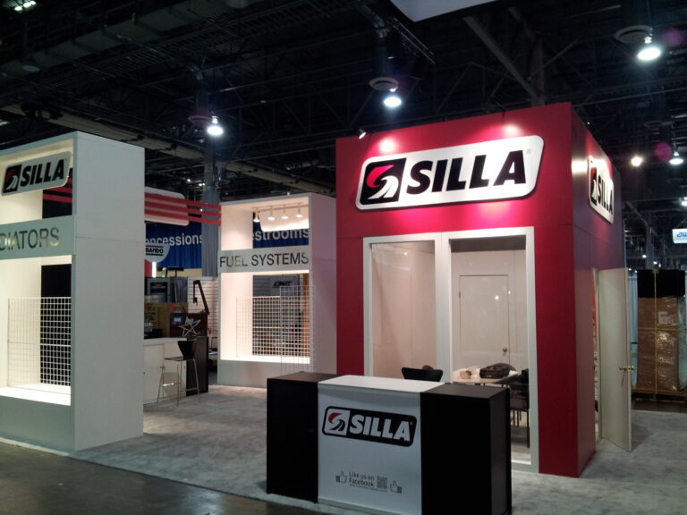 SILLA Trade Show Booth by Xibit Solutions