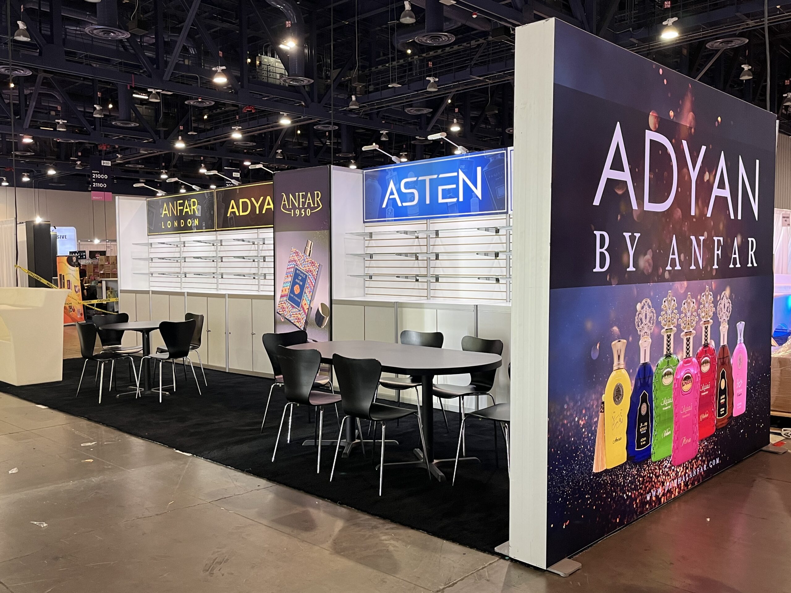 Adyan Trade Show booth by Xibit Solutions