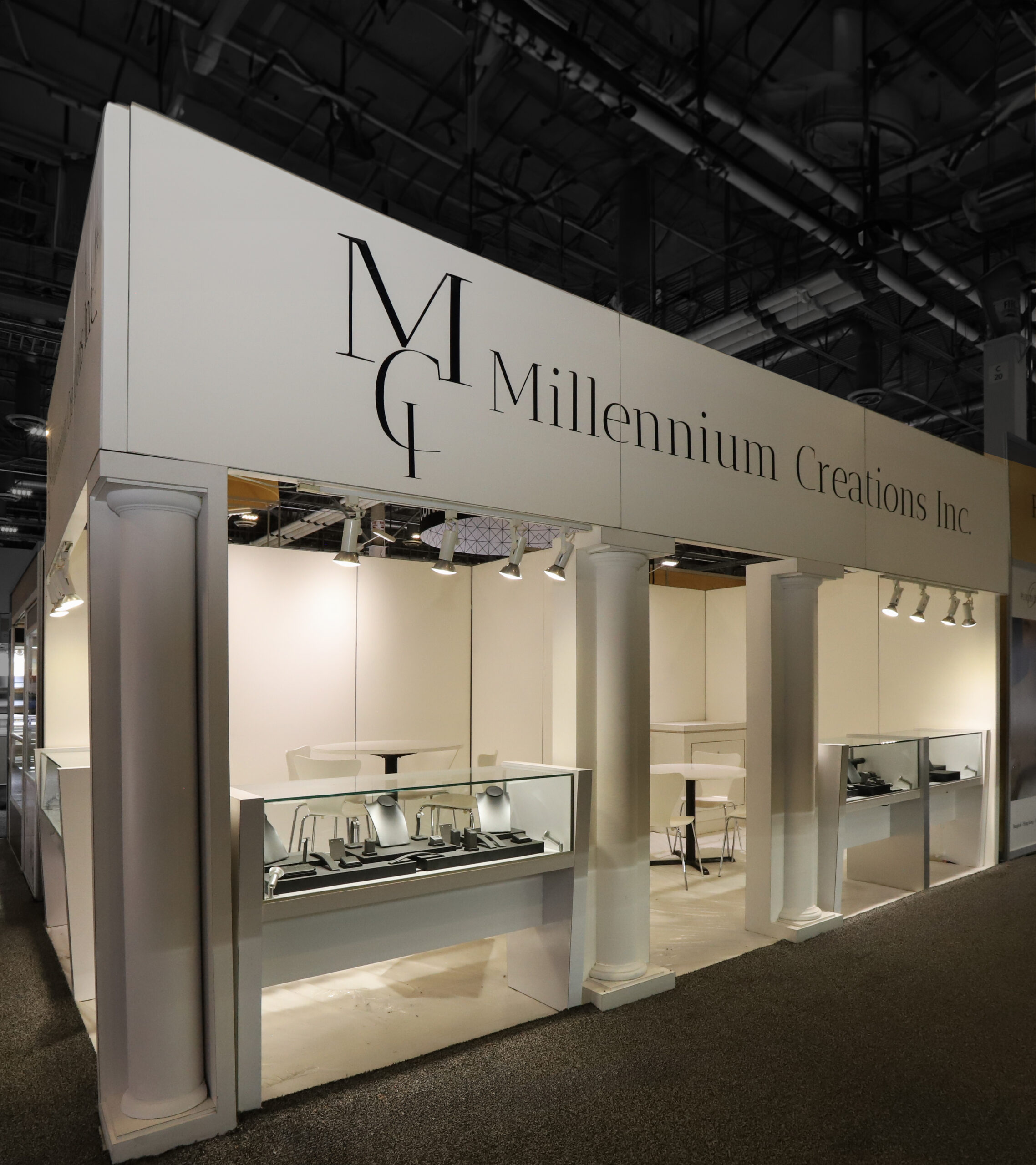 Millennium Creations trade show by Xibit Solutions
