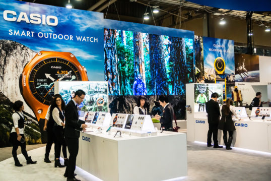 casio vendor booth