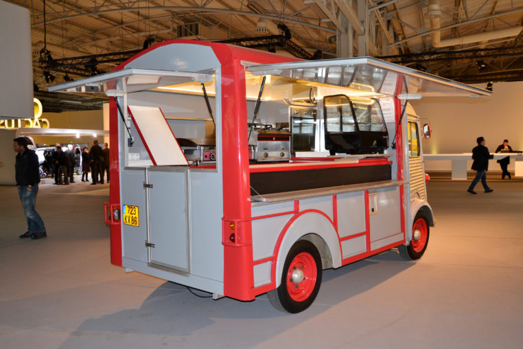 food truck on display