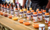 sauces on display