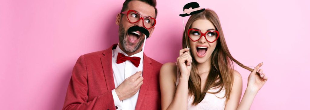 photo booth at trade show